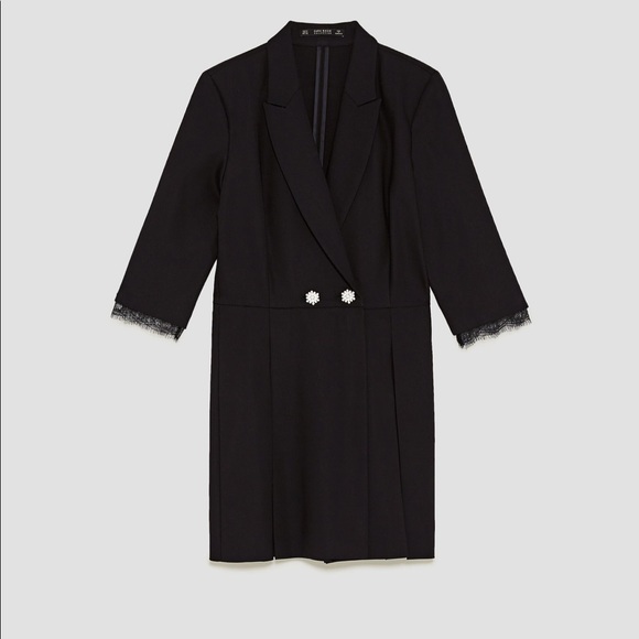 Zara Crossover jumpsuit with lace size S - Picture 3 of 6